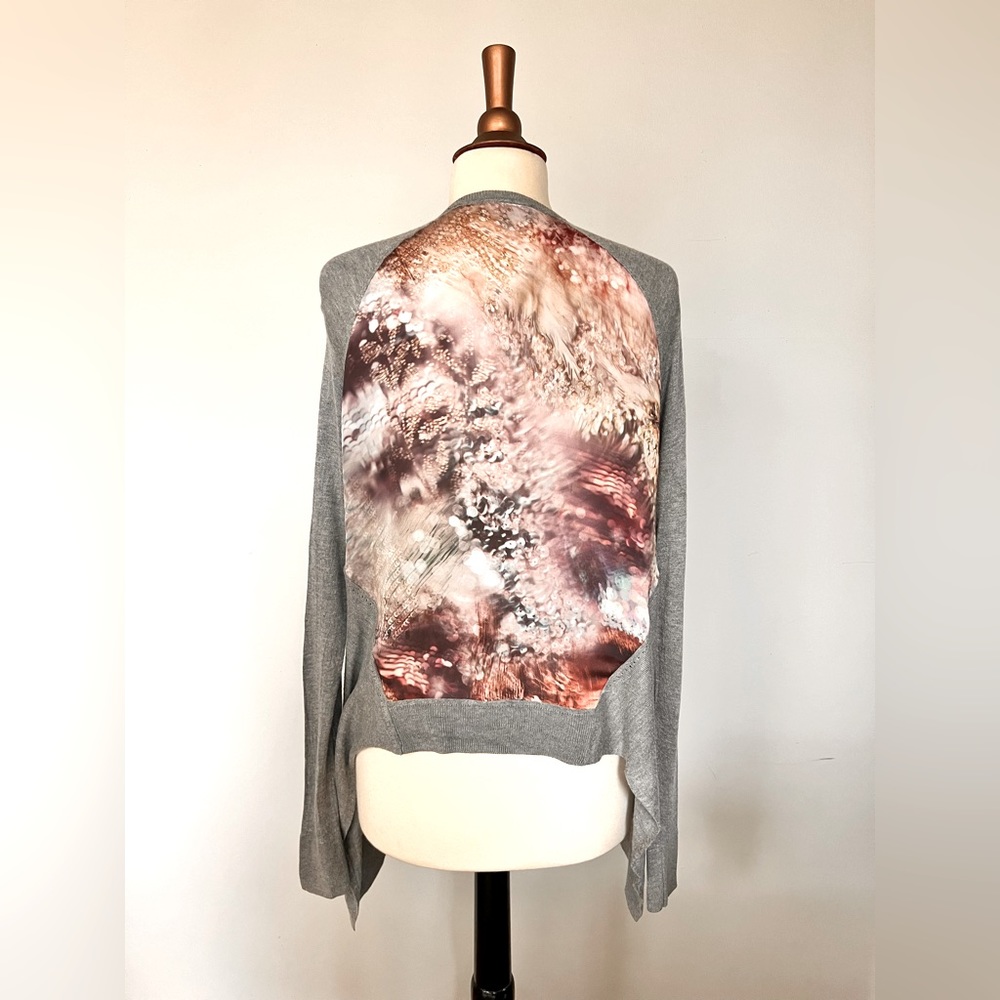 TED BAKER Jewel print cardigan in Grey size 2